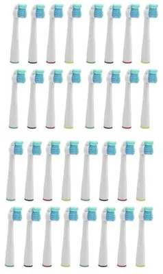 Zdjęcie produktu dla Zestaw 32 wymiennych główek szczoteczek do zębów sensiflex kompatybilne