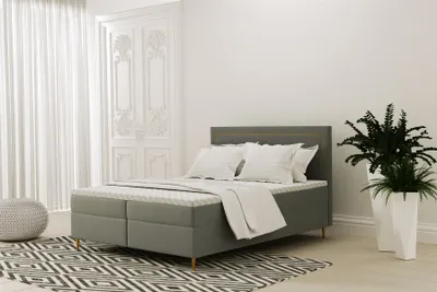 Produktbild von Boxspringbett Schlafzimmerbett LUCIEN 200x200cm in div. Farbvarianten