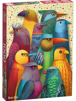 Image de CHERRY PAZZI Puzzle Vogelclub 1000 pièces