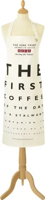 Produktbild von Küchenschürze - Schürze Coffee Eye Test - Augentest - Kochschürze
