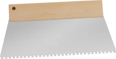 Produktbild von Kleberverteilspachtel E8, Trapezform, 180Mm