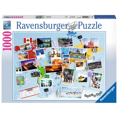 Produktbild von Reise um die Welt Ravensburger 19643