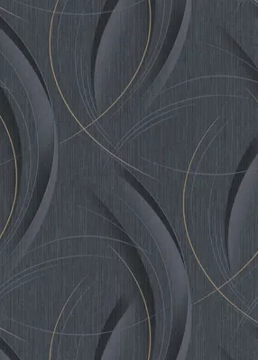 Produktbild von Vliestapete 10218-15 GMK Fashion for Walls 3 Streifen Wellen schwarz