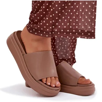 Produktbild von Damenturnschuhe auf Platform Dunkelbeige Tanelisse 39