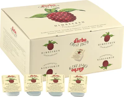 Produktbild von Darbo Himbeeren Fruchtaufstrich 100 Portionen x 25g