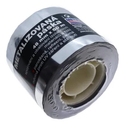 Zdjęcie produktu dla Taśma metalizowana, 0,048 mm x 50 mm x 50 m