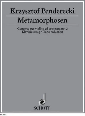 Produktbild von Metamorphosenfür Voline und Orchester