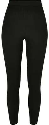 Obrázek produktu pro Dámské leginy Urban Classics Ladies Rib Knit Leggings black - XL