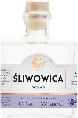 Produktbild von Pflaumenschnaps 55 % 500 ml – Schronisko Bukowina