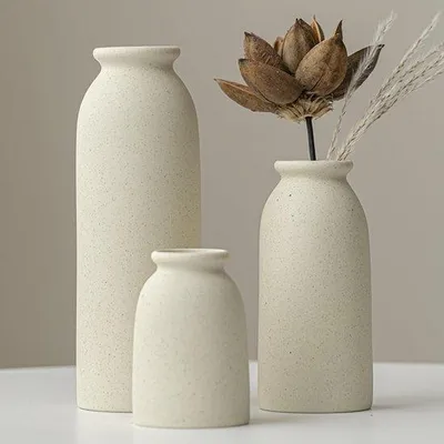 Image de Ensemble en céramique, petit, orange, jaune, blanc, beige, moyen