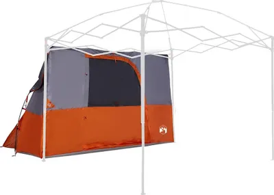 Produktbild von vidaXL Innenzelt mit Dach Grau und Orange 280 x 220 x 176 cm Taft