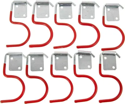 Produktbild von SIDCO Gerätehalter 10 x Gerätehaken Besenhalter Wandhalter Werkzeughalter Stiel Halterung