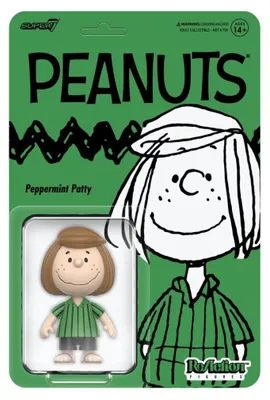 Productafbeelding van Peanuts ReAction actiefiguur, serie 09, Peppermint Patty