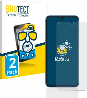 Produktbild von 2x BROTECT Schutzfolie für Samsung Galaxy A20 / A30 / M30 / A50 / A50s Displayschutz Displayschutzfolie Folie Matt Entspiegelungsfolie