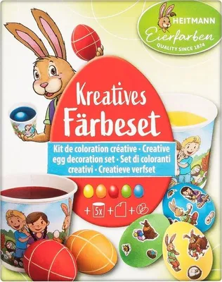 Produktbild von Kreatives Färbeset - Eierfarben