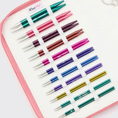 Produktbild von KnitPro Zing Regal Nadelset: 11 Paar, Austauschbar,