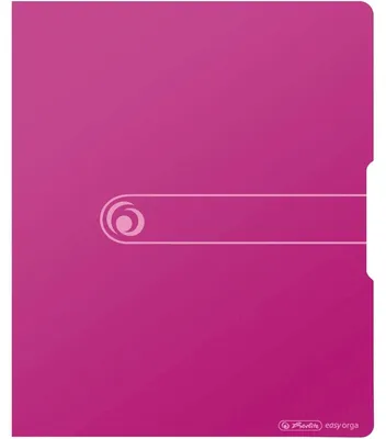Produktbild von Herlitz 11205788, Lagerung, Polypropylen (PP), Matt, A4, 2,5 cm, Rundring