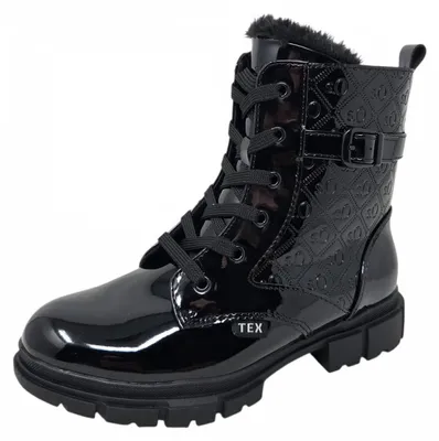 Image de s.Oliver Bottes à lacets Noir
