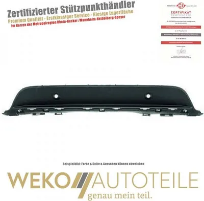 Produktbild von Stoßstange hinten DIEDERICHS 1291267 für BMW