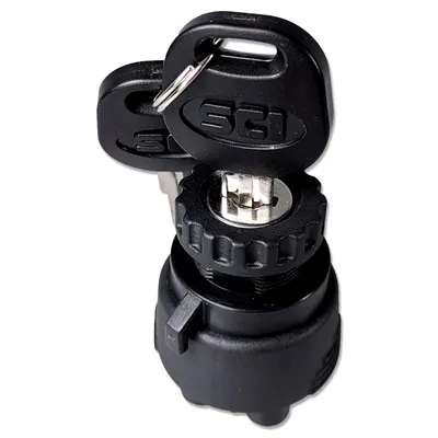 Produktbild von Schlüsselschalter | 4 Positionen | ON-OFF-ON-(ON) | 12V | 15A | Ø22,2mm