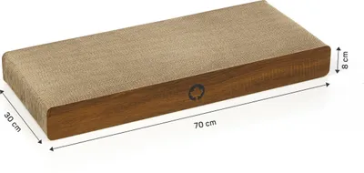 Produktbild von ERSATZTEIL · Kratzpappe CLOUD · C10138  · walnuss · ca. 70 x 30 x 8 cm