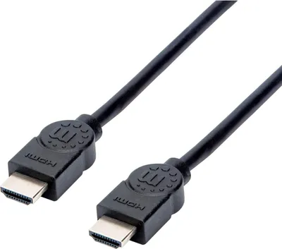 Produktbild von Manhattan High Speed HDMI-Kabel 1,5 m 4K ARC 3D vergoldet