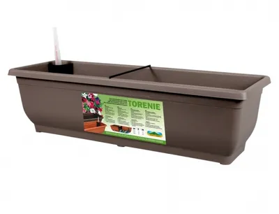 Image de Bac d'arrosage TORENIE plastique brun-gris 60cm