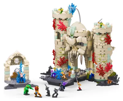 Produktbild von Mattel Brick Shop Masters of the Universe Battle of Castle Grayskull Bauset (867 Teile) für Sammler, Bausatz, 13 Jahr(e), Kunststoff, 867 Stück(e), 1,68 kg
