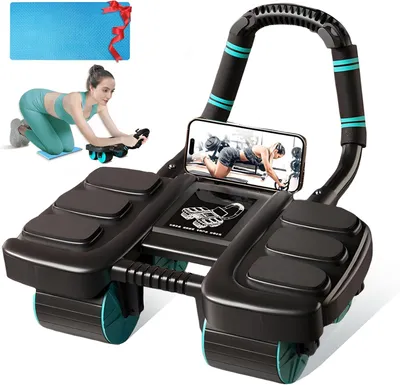 Produktbild von Bauchroller, Bauchtrainer, Roller Bauchtrainer, AB Roller, Automatisches Rebound Bauchrad, Automatischem Rückprall Bauchmuskeltrainer