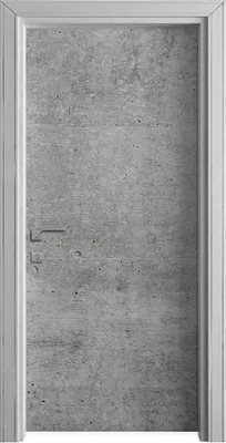 Produktbild von Tür Selbstklebende 90x210 cm Türfolie Türtapete Klebefolie - Beton Zement Textur