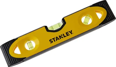 Zdjęcie produktu dla Stanley 0-43-511, 0,25 m, Czarny, Żółty, 1 mm/m, Aluminium