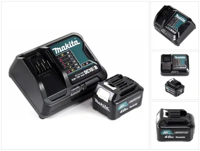 Image de Makita Power Source Kit 12V avec 1x BL1041B batterie 4,0Ah + chargeur DC10SB