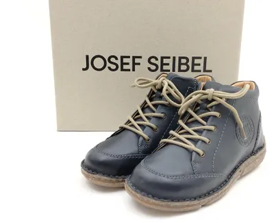 Produktbild von Josef Seibel Damen Knöchel Schnürschuh mit seitlichem Reißverschluss schwarz 37