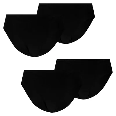 Produktbild von 4er Pack PUMA Damen Slips Invisible Ultra Soft Baumwolle Briefs