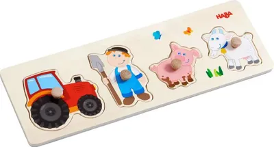Produktbild von HABA 303185 Greifpuzzle Landleben