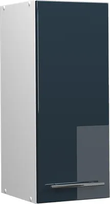 Produktbild von Hängeschrank Vicco Fame-Line Dunkelblau Hochglanz 30 cm, Model 49701
