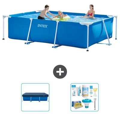 Produktbild von Rechteckiger Frame Pool - 300x200x75 cm - 3-teilig S22349