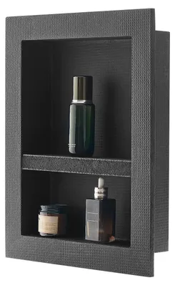 Produktbild von VEVOR Duschnische, 10,16x40,64x50,8 cm, Wandnische mit beweglichem Trennregal, S