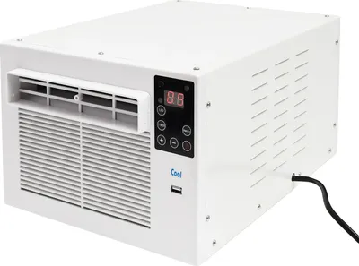 Produktbild von Klimaanlage, Fernbedienung, Effiziente Kühlung, WEISS