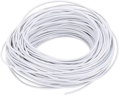 Produktbild von 10 Meter Fahrzeugleitung FLRY-B 0,5 mm² Weiss I KFZ-Kabel I Kabel für KFZ-Elektrik