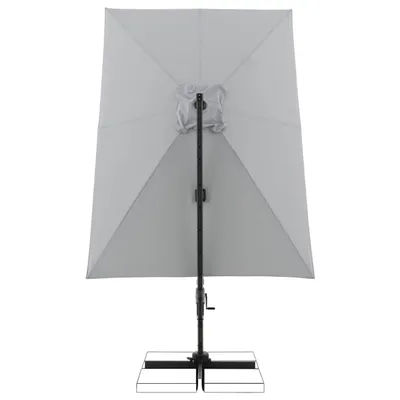 Produktbild von doppler "Doppler Ampelschirm Active Pendel Green Edition 310x210cm hellgrau 827"