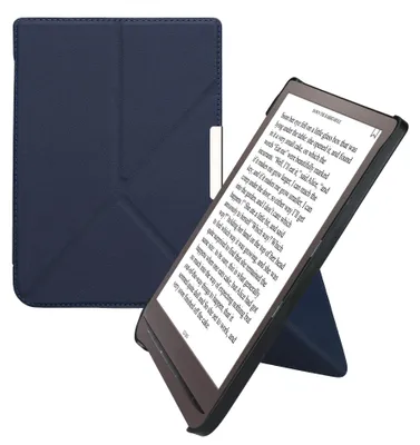 Produktbild von kwmobile Schutzhülle für Pocketbook InkPad 3 / 3 Pro / Color / Vivlio InkPad 3 Hülle - Kunstleder Case - eReader Klapphülle mit Auto Sleep Funktion -