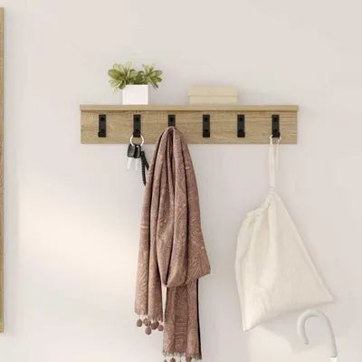 Produktbild von vidaXL Wandmontierter nachttisch Sonoma-Eiche 60 x 10.5 x 10.5 cm
