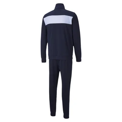 Produktbild von Puma Trainingsanzug Herren Techstripe Tricot Suit, Größe:S, Farbe:Blau