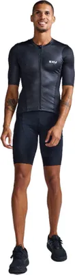 Produktbild von 2xu Aero Hex Tri Halbreißverschluss-kurzarm-t-shirt Schwarz XL Mann Schwarz XL