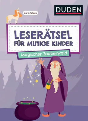 Produktbild von Leserätsel für mutige Kinder - Magischer Zauberwald - ab 7 Jahren