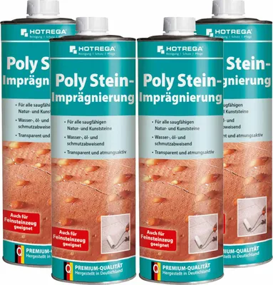 Produktbild von HOTREGA Poly Stein Imprägnierung Steinimprägnierung Imprägniermittel für Natur- & Kunststein