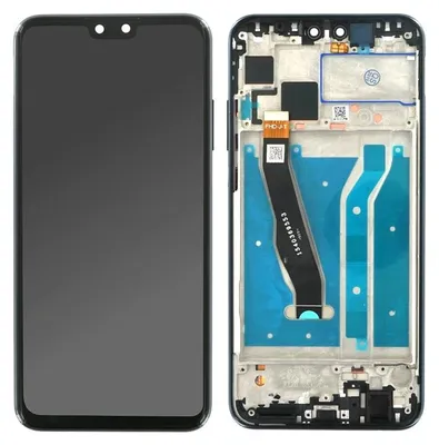 Produktbild von Huawei Y9 2019 LCD Display Bildschirm Touchscreen mit Rahmen Schwarz