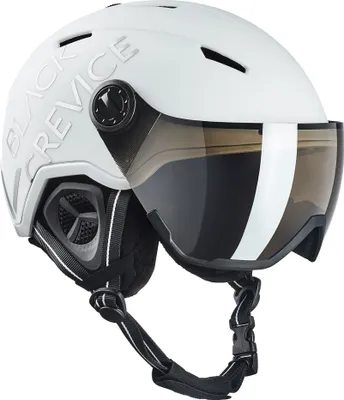 Produktbild von BLACK CREVICE - Ski-& Snowboardhelm - Modell: VAIL - Visor | Farbe: Weiß | Größe: L (58-61 cm)