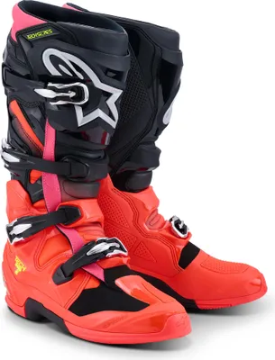 Produktbild von Alpinestars Tech 7 Motocross Stiefel, schwarz/rot/pink, 8